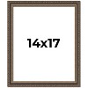 PosterPalooza | Sculpted Silver Picture Frame - UV Acrylic, Foam Board Backing, Hanging Hardware - 2 of 4