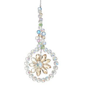 Unique Bargains Suncatchers Window Panels Hanging Crystal Handmade Natural Beauty Mesmerizing Stained Glass - 1 of 4