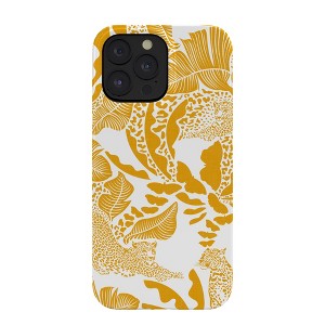 evamatise Surreal Jungle in Bright Yellow Snap iPhone 14 Case - Society6 - 1 of 1