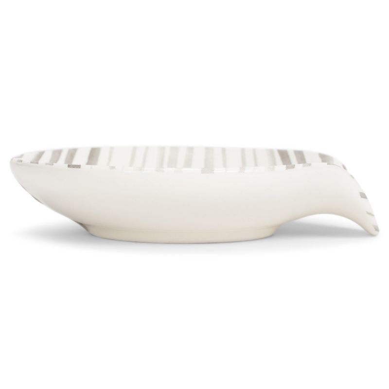 DEMDACO Stir Things Up Spoon Rest 5 x 4 - White, 2 of 5