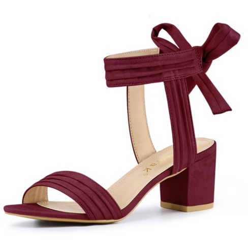 Burgundy Heels : Target