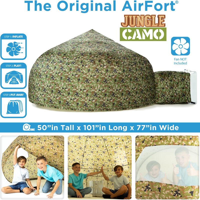 The Original AirFort - Jungle Camo, 2 of 9