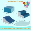 Climbing Toys for Toddlers, Soft Climb and Crawl Playset Indoor Baby Soft Foam Blocks for Climbing, Crawling - 2 of 4
