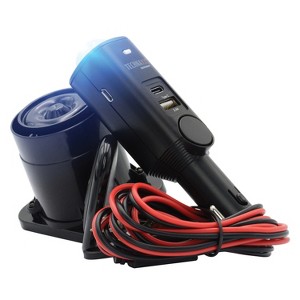Technaxx® Pro TX-168 Rechargeable Universal Car Alarm with Siren and Remote in Black - 1 of 4