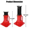 Jack Stand, Pipe Jack Stand - V Head 28''-52'' Adjustable Folding Steel Jack Stand, 2500 Lb Capacity for Automotive/Welding/Construction - 2 of 4