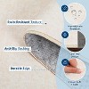 Living Room Rug Washable Rug Non-Slip Modern Abstract Throw Rugs Large Soft Bedroom Carpet Indoor Contemporary Solid Floor Carpet - 2 of 4