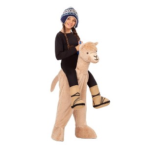 Kroeger Inc. Ride-On Alpaca Child Costume | One Size - 1 of 4