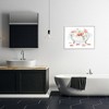 Stupell Industries Flamingo Trio in Nautical Tub Seaside Bathroom Black Framed Giclee Art - 2 of 4