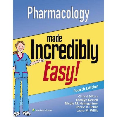 Pharmacology Made Incredibly Easy - (Incredibly Easy! Series(r)) 4th Edition by  Lippincott Williams & Wilkins (Paperback)