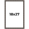 PosterPalooza | Deco Black Picture Frame - UV Acrylic, Foam Board Backing, Hanging Hardware - 2 of 4