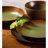 Bloomhouse Palermo Sun 16-Piece Double Bowl Stoneware Reactive Glaze Plates and Bowls Dinnerware Set - 2 of 3