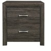 NicBex Nightstand with Drawers,Side Table with Wood Frame and Pulls,Modern Bedside Table for Bedroom,Living Room - 2 of 4