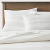 Cotton Woven Stripe Duvet Cover & Sham Set - Threshold™ - 2 of 4