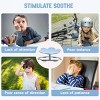 ROBOTIME Accent Chairs Kids Sensory Swivel Chair, Kid Swivel Chair With Non-Slip Design, Flower Shape Wobble Chair, Blue, 19.7"*19.7"*16.1" - 4 of 4