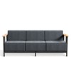 Gymojoy Outdoor Sofa Funiture with Thick Cushion for Garden Yard - 3 of 4