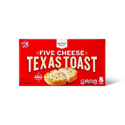 Five Cheese Frozen Texas Toast - 13oz/8ct - Market Pantry™