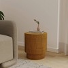 LeisureMod Eden Modern Side End Table for Indoor and Outdoor Living Room Bedroom and Patio - 3 of 4