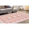 Coucheta  Area Rug 9x12 - Washable Bohemian Rug with Border, Non-Slip  Style Carpet for Living Room, Bedroom & Nursery - 2 of 4