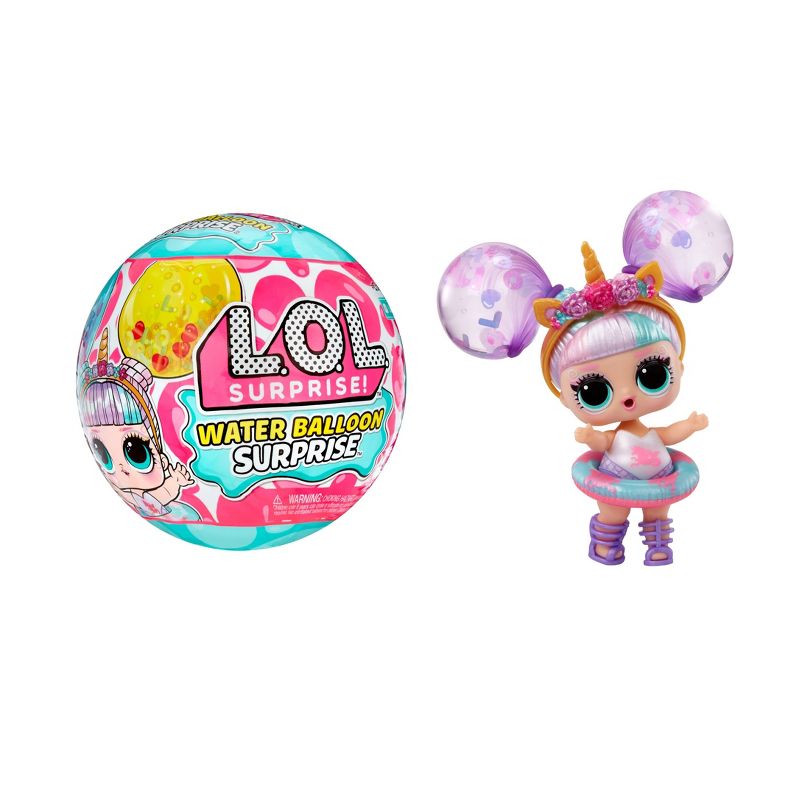 L.O.L. Surprise! Water Balloon Surprise Dolls with Collectible Doll, Water Balloon Hair, Glitter Balloons, 1 of 10