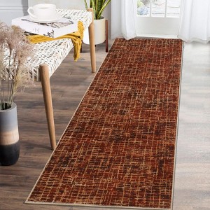 Modern Abstract Area Rugs Non-Slip Non-Shedding Soft Accent Rugs for Living Room Bedroom - 1 of 4