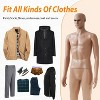 FDW Male/Female Mannequin Height Adjustable Mannequin Torso Dress Form Sewing Manikin with Stable Metal Base Mannequin Clothing Form - 4 of 4