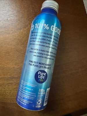 Pure Life Aluminum Bottle Purified Water - 18pk/20 fl oz Bottles : Target