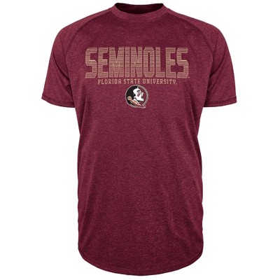 NCAA Florida State Seminoles Men's Short Sleeve Raglan T-Shirt