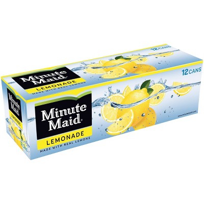 Minute Maid Lemonade - 12pk/12 fl oz Cans