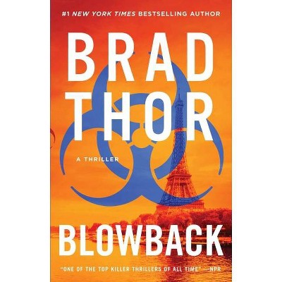 Blowback, 4 - (Scot Harvath) by  Brad Thor (Paperback)