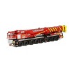 Liebherr LTM 1500-8.1 "Neeb & Schuch" Mobile Crane Red and Yellow 1/50 Diecast Model by WSI Models - 2 of 3