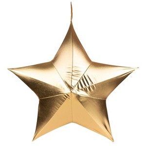 Christmas Magic 17.7"x17.7" Foldable Star Stand with Stretch Fabric Decorative Objects - 1 of 3