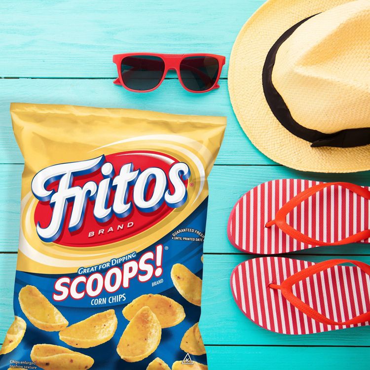 Fritos Scoops! Corn Chips - 9.25oz, 3 of 3
