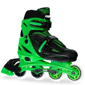 Crazy Skates Blade Adjustable Inline Skates For Girls And Boys - Unisex Skates - Adjust To Fit 4 Sizes - 1 of 4