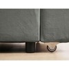 NicBex 62.5" Sofa Bed Loveseat Couch with Pull Out Bed & Adjustable Backrest,Upholstered Sleeper Sofa for Living Room,Bedroom,Office - 4 of 4