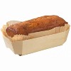 PacknWood Wooden Baking Mold 40-Ounce Volume, 9.6" x 4.52" x 2.75" High - Case of 100 - 2 of 2