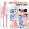VEVOR Nursing Training Manikin, Female Life Size Demonstration Human Manikin for Nursing Training, Multifunctional Education Teaching Model Supplies - 4 of 4