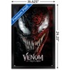 Trends International Marvel Venom: Let There be Carnage - Split Face One Sheet Framed Wall Poster Prints - 3 of 4