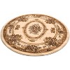 Well Woven Pastoral Medallion French European Floral Formal Traditional Modern Classic Thick Soft Area Rug - 2 of 4