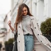 6Pcs Long Pendant Necklaces for Women Long Sweater Necklaces Silver Flower Tassel Chain Necklace for Women Y Necklace Set Fashion Jewelry - 4 of 4