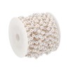 Unique Bargains Faux Pearl Beading Chain with Spool for DIY Necklace Bracelet - 3 of 4