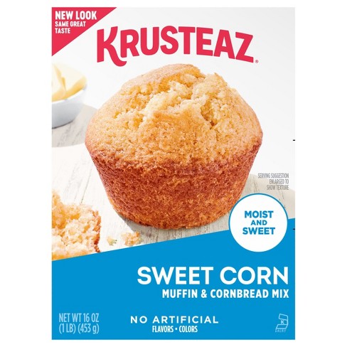 Krusteaz Sweet Corn Muffin & Cornbread Mix, 16 OZ - image 1 of 4