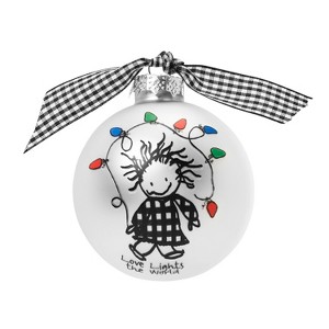 Northlight "Love Lights the World" Glass Christmas Ball Ornament 2.75" (70mm) - 1 of 4