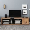 NicBex TV Stand ModernTV Stand Media Console with Multi-Functional Storage with LED Light for TVs up to 80'' for Living Room - 3 of 4