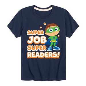 Boys' - Super Why - Super Job Super Readers Short Sleeve Graphic T-Shirt - 1 of 4