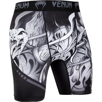 Black/Black Details about   Venum Devil MMA Compression Shorts 