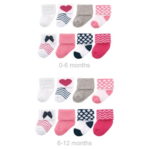 Luvable Friends Baby Unisex Newborn And Baby Socks Set, Safari, 0-3 Months  : Target