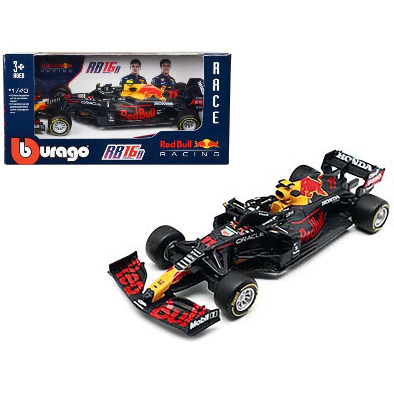Honda RB16B #11 Sergio Perez "Red Bull Racing" Formula One F1 World Championship (2021) 1/43 Diecast Model Car by Bburago, 1 of 4