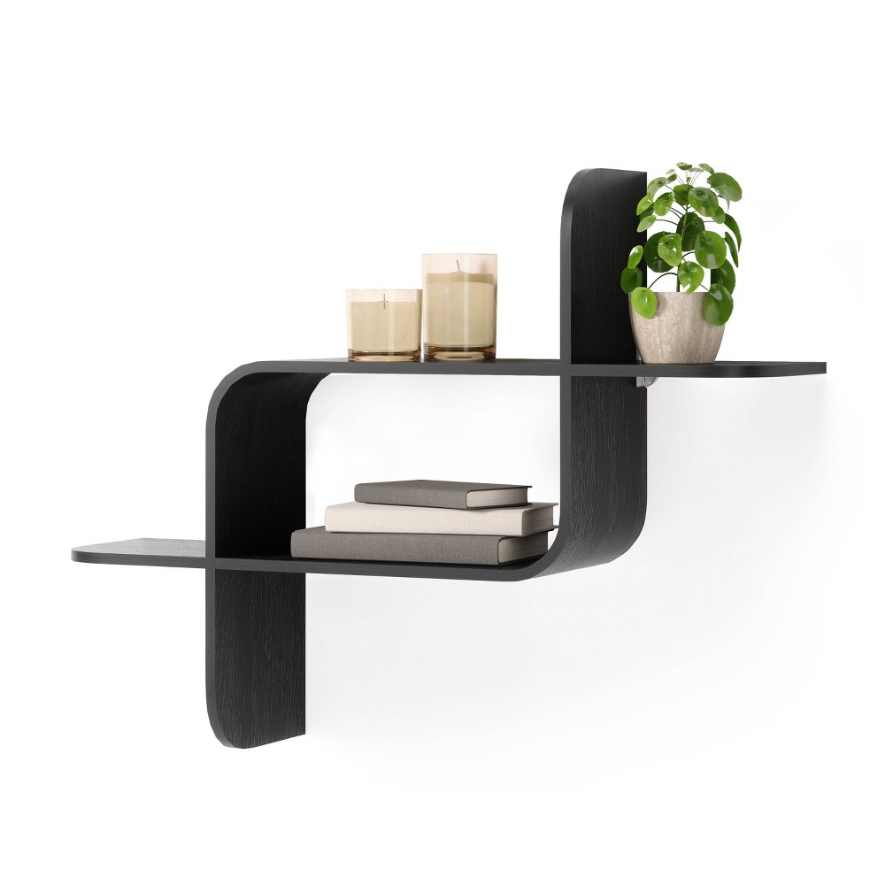 Photos - Garden & Outdoor Decoration Umbra Montage Shelf Black 