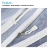 Unique Bargains Travel Office Mesh Double Layer Zip File Storage Pouch 6 Pcs - 4 of 4