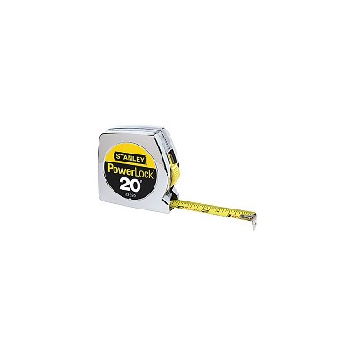 Boardwalk Easy Grip Tape Measure 25 Ft Plastic Case Black And Yellow 1/16  Graduations Tapem25 : Target